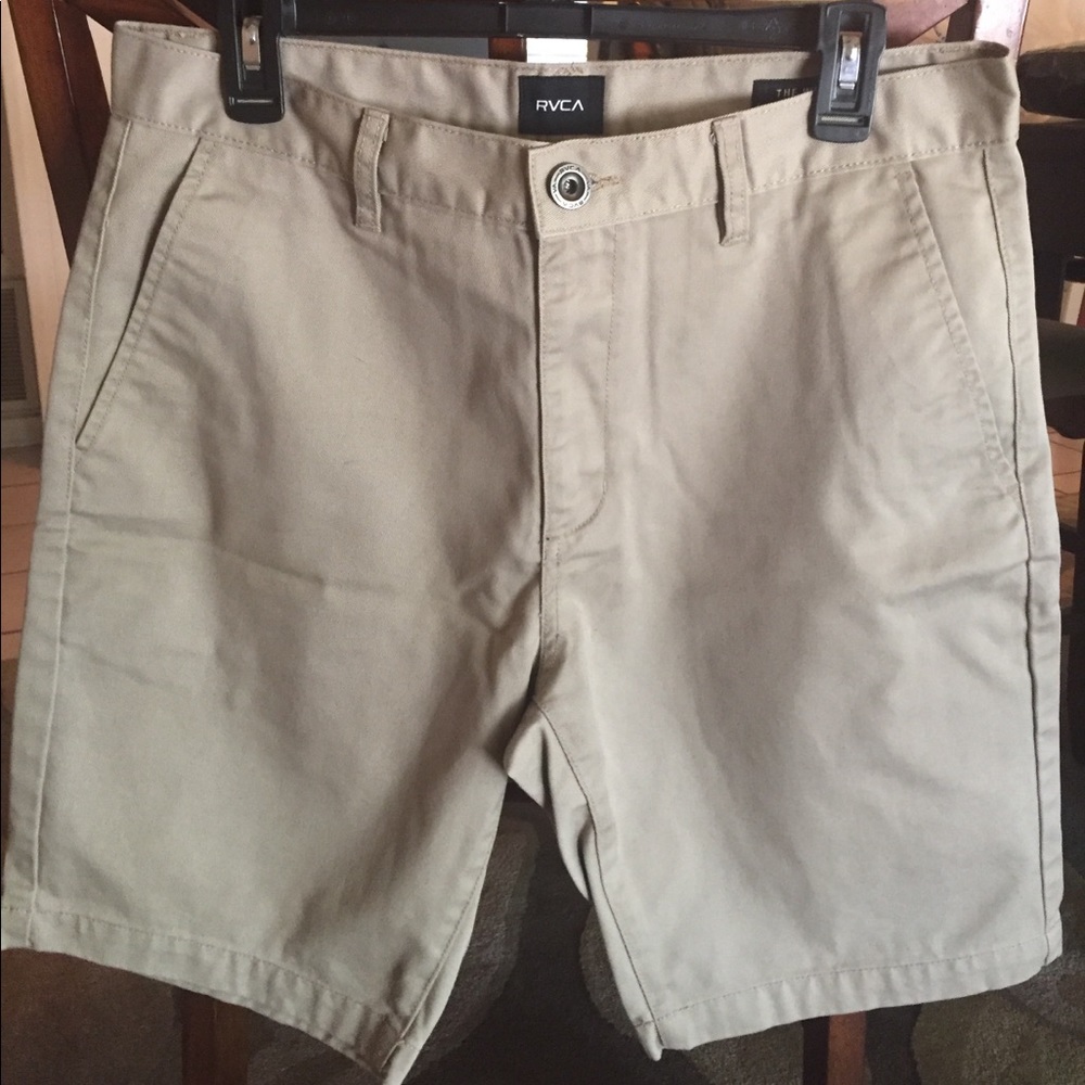 Three RVCA men’s shorts